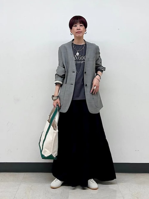 SHIPS グレー ジャケット SHIPS Primary Navy Label:カラー レス 