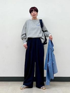 森さん（レディース・162cm）の春コーディネート