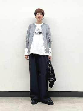 森さん（レディース・162cm）の秋コーディネート