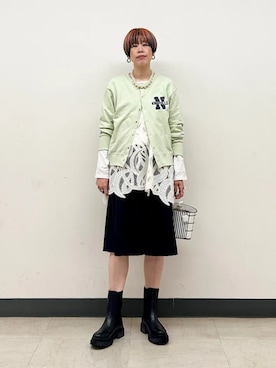 森さん(レディース・162cm)の冬コーディネート