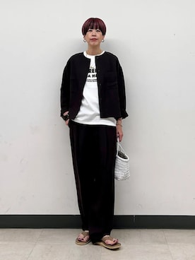 森さん(レディース・162cm)の春コーディネート