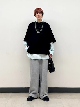 森さん（レディース・162cm）の冬コーディネート