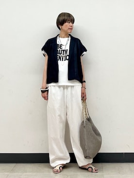 森さん（レディース・162cm）の春コーディネート