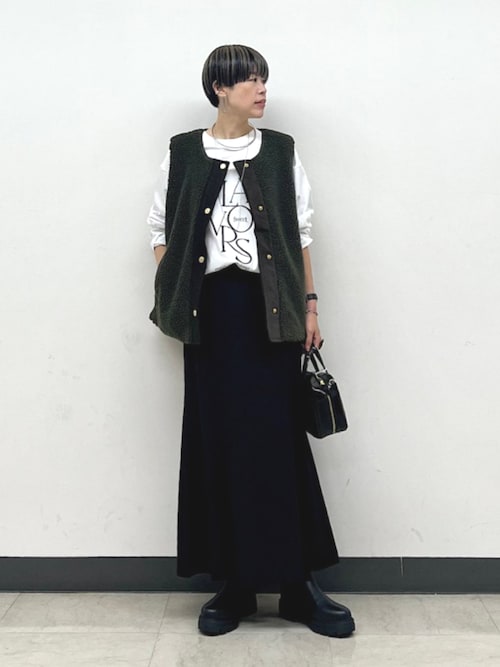 SHIPS（シップス） スカート SHIPS Primary Navy Label: セミ