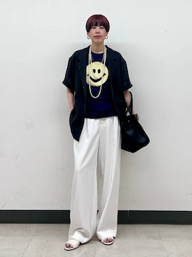 森さん(レディース・162cm)の春コーディネート
