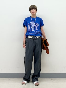 森さん（レディース・162cm）の夏コーディネート