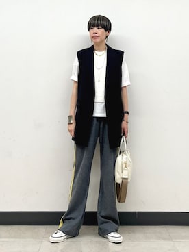 森さん(レディース・162cm)の秋コーディネート