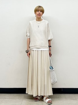 森さん（レディース・162cm）の夏コーディネート