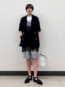 森さん（レディース・162cm）の春コーディネート