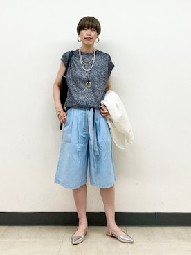 森さん(レディース・162cm)の春コーディネート