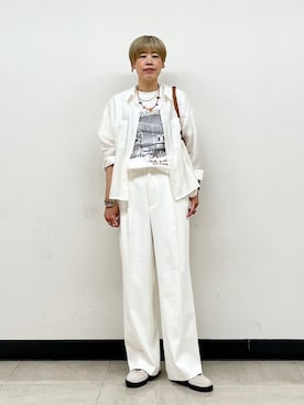 森さん（レディース・162cm）の夏コーディネート