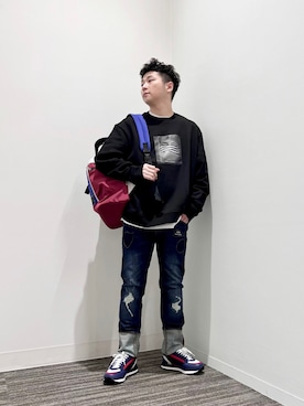 「星条旗」｜🔩J.HARAさん（メンズ・167cm）の夏コーディネート