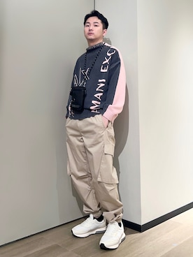 「AXchange」｜「アイテム（その他）」を使った、🔩J.HARAさん（メンズ・167cm）の秋コーディネート