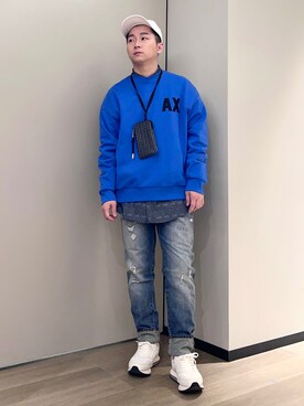 「ほめられ本命コーデ」｜「アイテム（財布/小物）」を使った、🔩J.HARAさん（メンズ・167cm）の冬コーディネート