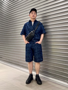 ãARMANI EXCHANGEïŒã¢ã«ããŒããšã¯ã¹ãã§ã³ãžïŒã®ãA|X ã¢ã«ããŒã ãšã¯ã¹ãã§ã³ãžãã¢ãŒã«ã€ãããªã³ã ããã åè¢ã·ã£ã/BOXYïŒã·ã£ã/ãã©ãŠã¹ããã«ãŒç³»ïŒãã䜿ã£ããð©J.HARAããïŒã¡ã³ãºã»167cmïŒã®å€ã³ãŒãã£ããŒã