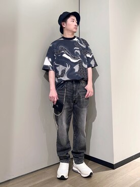 「AXchange」｜「アイテム（その他）」を使った、🔩J.HARAさん（メンズ・167cm）の夏コーディネート