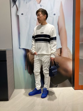 「マリン」｜KOWさん（メンズ・174cm）の春コーディネート