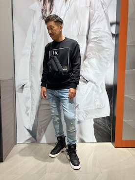 「クラッシュデニム」｜KOWさん（メンズ・174cm）の秋コーディネート