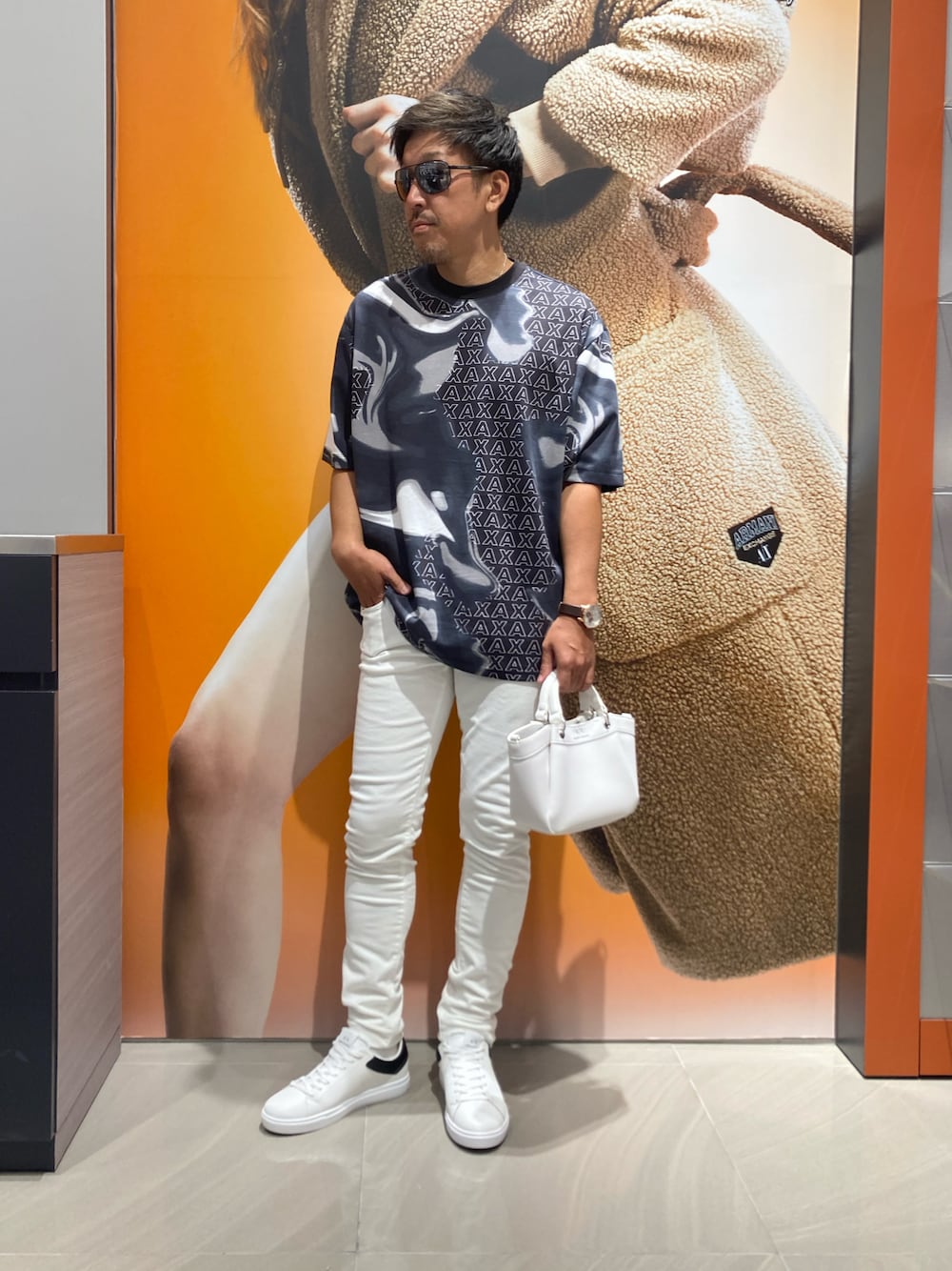 ARMANI EXCHANGE（アルマーニエクスチェンジ）の「アルマーニ