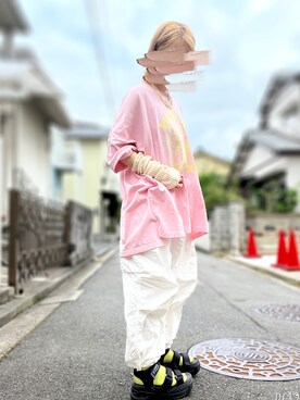 mocoさん（レディース・155cm）の夏コーディネート