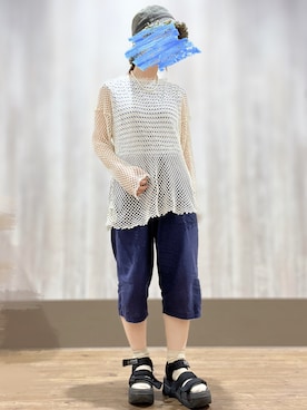 mocoさん(レディース・155cm)の夏コーディネート