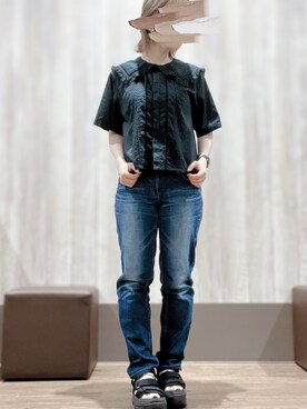 mocoさん（レディース・155cm）の夏コーディネート