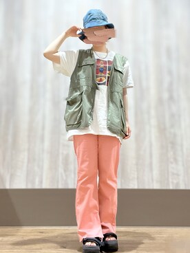 mocoさん（レディース・155cm）の夏コーディネート