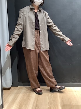 「ニュアンスカラー」｜SHIRTS PLAZA 所沢店さん（レディース・146cm）の夏コーディネート