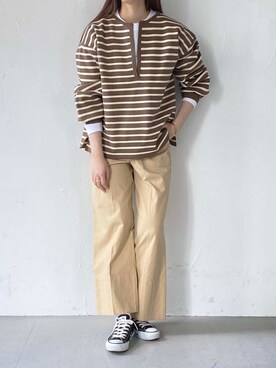 Rinaさん（レディース・160cm）の秋コーディネート