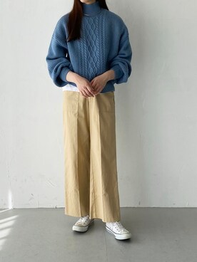 Rinaさん(レディース・160cm)の秋コーディネート