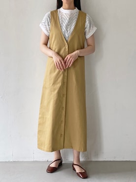 Rinaさん（レディース・160cm）の春コーディネート