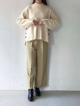 Rinaさん（レディース・160cm）の秋コーディネート