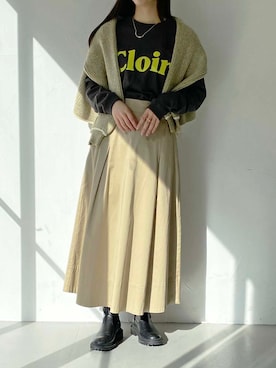 Rinaさん（レディース・160cm）の冬コーディネート