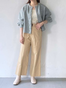 Rinaさん（レディース・160cm）の秋コーディネート