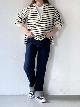 Rinaさん（レディース・160cm）の秋コーディネート