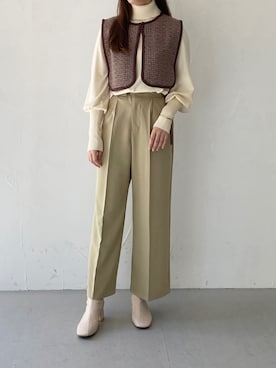 Rinaさん（レディース・160cm）の秋コーディネート