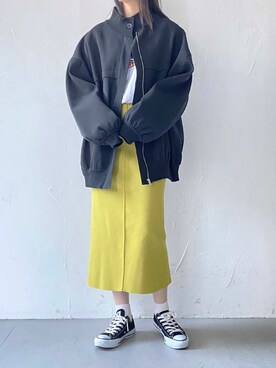 Rinaさん（レディース・160cm）の秋コーディネート