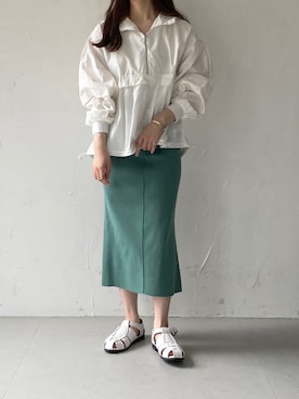 Rinaさん（レディース・160cm）の夏コーディネート