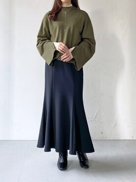 Rinaさん（レディース・160cm）の秋コーディネート