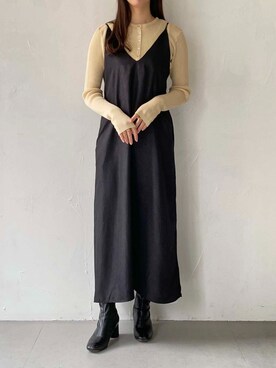 Rinaさん（レディース・160cm）の冬コーディネート