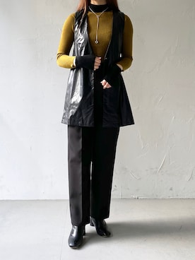 Rinaさん（レディース・160cm）の秋コーディネート