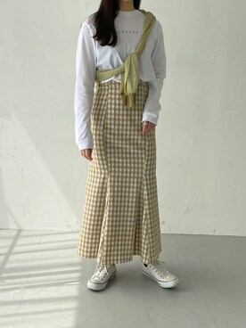 Rinaさん（レディース・160cm）の夏コーディネート