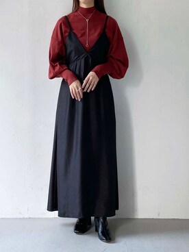 Rinaさん（レディース・160cm）の秋コーディネート