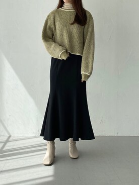 Rinaさん（レディース・160cm）の秋コーディネート