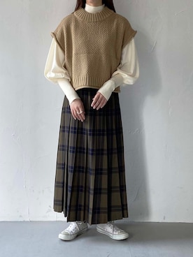 Rinaさん（レディース・160cm）の秋コーディネート