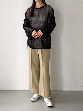 Rinaさん(レディース・160cm)の冬コーディネート