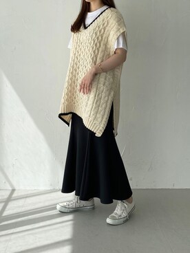 Rinaさん（レディース・160cm）の夏コーディネート