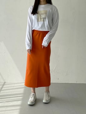 Rinaさん（レディース・160cm）の夏コーディネート