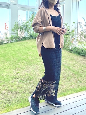 「アイテム（ワンピース/ドレス）」を使った、meimuraさん（レディース・157cm・40代）の夏コーディネート