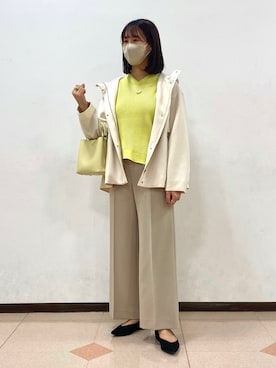 「イエベ」｜「アイテム（その他）」を使った、anさん（レディース・164cm）の春コーディネート